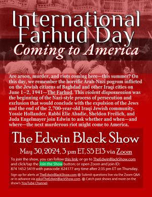 S5 E13: International Farhud Remembrance Day 2024